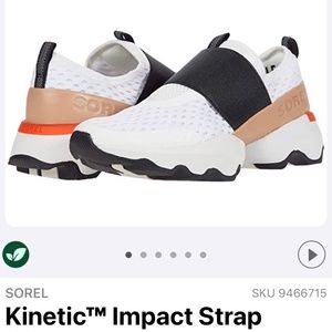 SOREL KINETIC tm IMPACT Strap FASHION SHOES!  NEVER WORN! SIZE 6